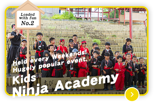 Held every Saturday! Hugely popular event.Kids Ninja Academy